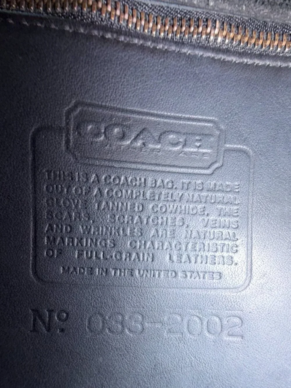Coach your vintage